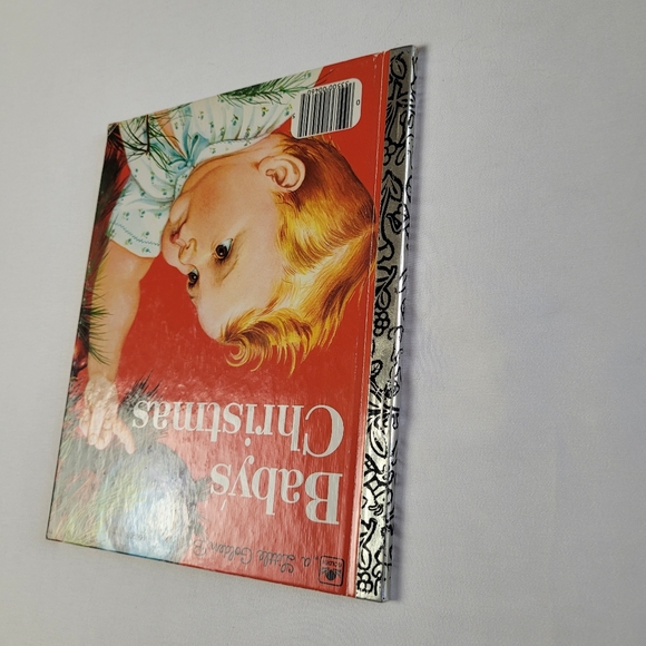 Vintage Little Golden Book BABY'S CHRISTMAS Esther Eloise Wilken HARDCOVER Youth - Picture 4 of 17